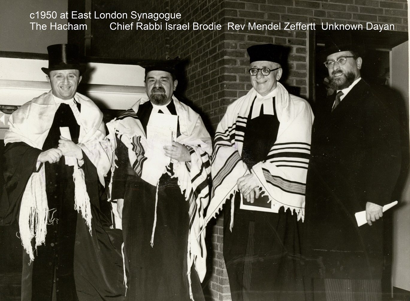 JCR UK Rabbinical Profiles of Orthodox Ministers whose Surnames